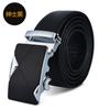 Men'S Belt First Layer Cowhide Automatic Buckle Leather Belt Business Leather Belt Men'S