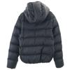 DUVETICA Long Sleeve Down Jacket 42 Gray Hood Women Used