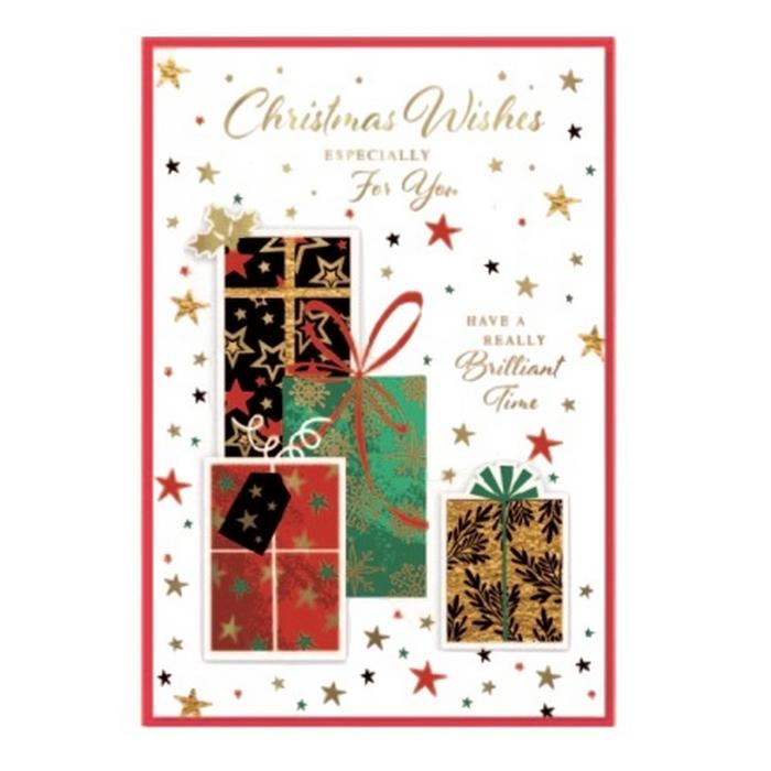 Simon Elvin Have A Really Brilliant Time Christmas Greetings Card (Pack of 6)