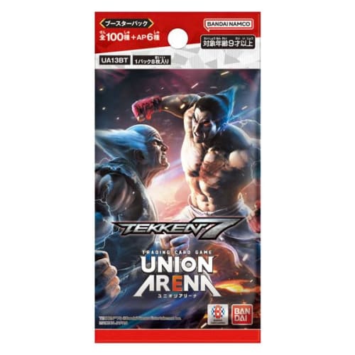 BANDAI UNION ARENA Booster Pack Tekken 7 [UA13BT] (BOX) 16 Packs