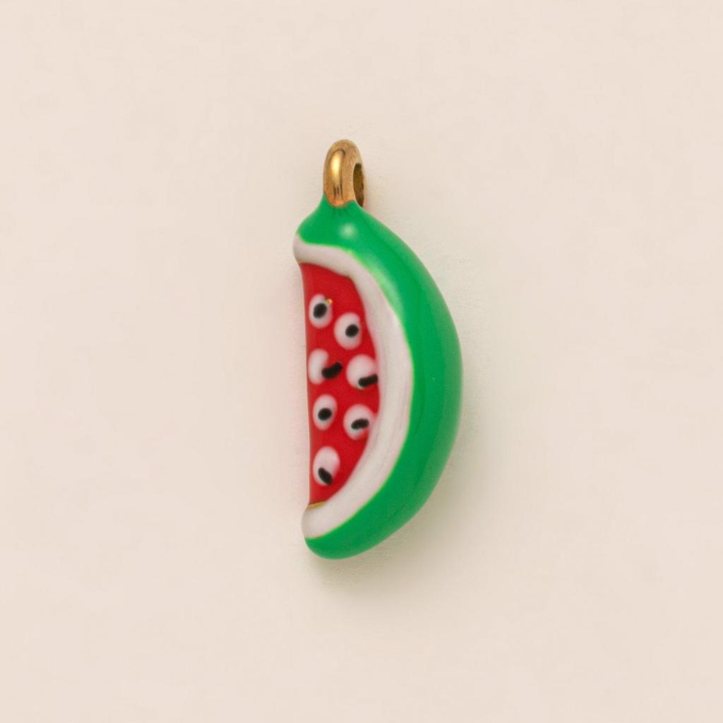 Trendy Roestvrij Staal Fruit Hanger Oorbellen met Langdurige Kleur