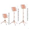 Folding Music Stand for Violin Players, Adjustable Desktop Book Holder Performance