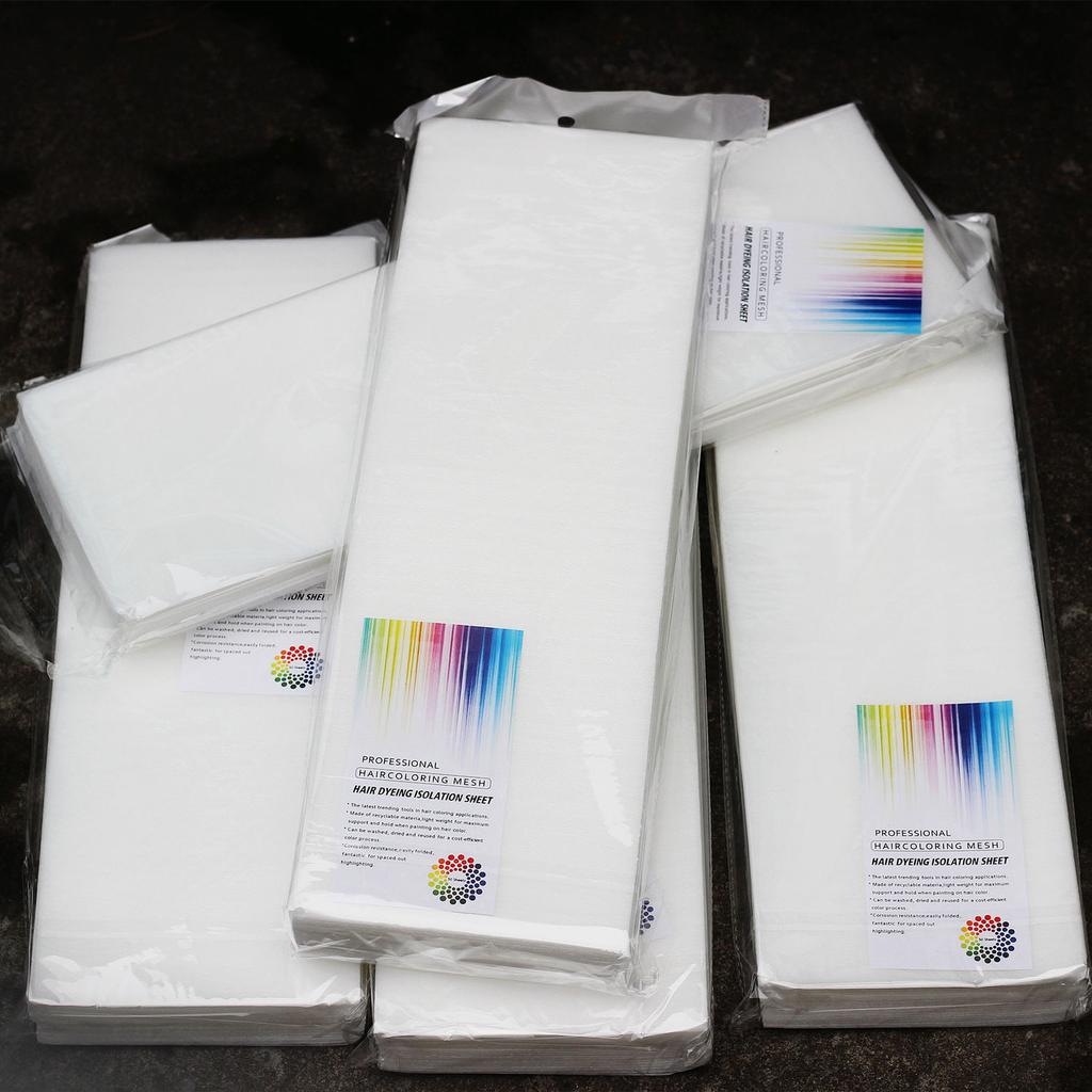 50Pcs Hair tools hair salon hair dyeing isolation paper bleaching hair dyeing paper perm and dyeing hair salon tool