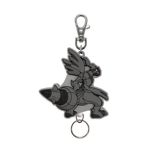 Pokemon Zekrom Rubber Reel Keychain New