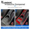 Cubierta del Panel de la Palanca de Cambios de Fibra de Carbono para Subaru Impreza STI 2002-2004 Recorte Interior