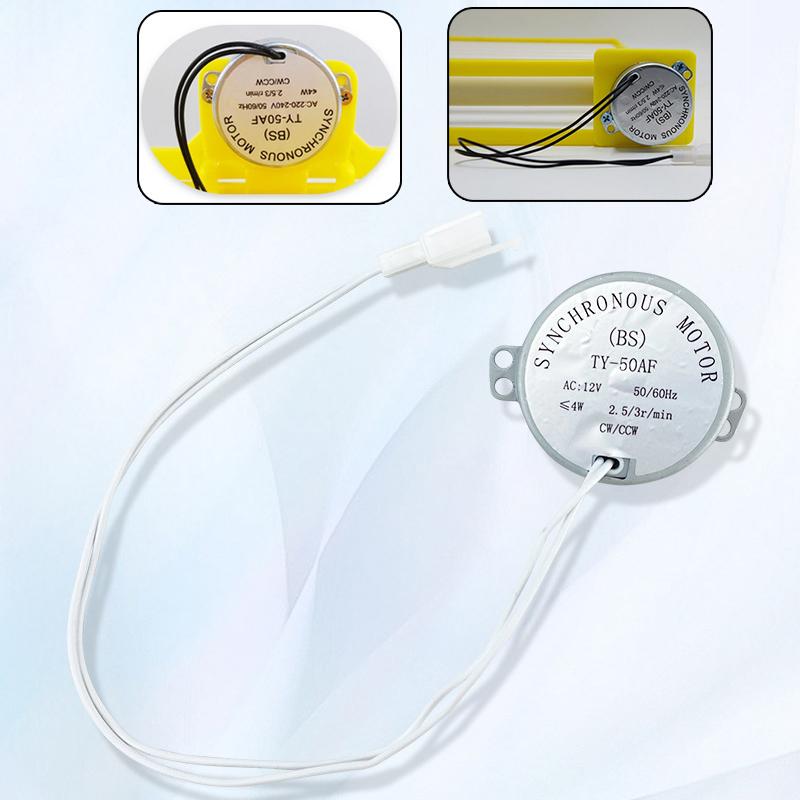 Ac220V Ac110V Ac12V Dc12V Motor pro otáčení vajec v líhni Vybavení pro líhnutí hospodářských zvířat Motor líhně