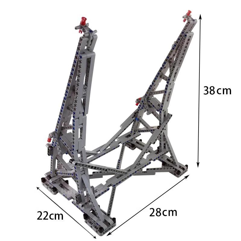 Building Block Compatible With 10219 Millennium Falcon Bracket, Star Wars 75192 Millennium Falcon Display Bracket Technology