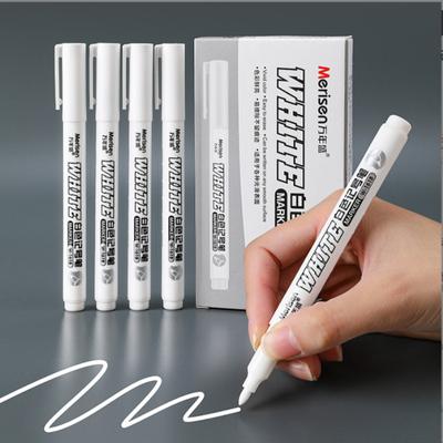1 Pc Λευκό Μαρκαδόρο Πέννα Paint Oily Waterproof Tire Painting Pens Graffiti