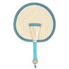 Purely Handmade Wheat Straw Woven Large Fan, Traditional Small Palm Leaf Fan, Dance Hand Fan, Handmade Baby Fan