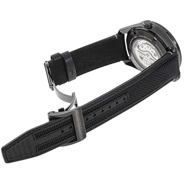 Orient RK-BZ0002B (Orient Star Sports Collection AVANT-GARDE SKELETON Men's Nylon Band) Round Watch