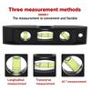 15.2 Cm Multi-Angle Magnetic Levels Portable Spirit Level Tool Measure Tool Machinery Leveller