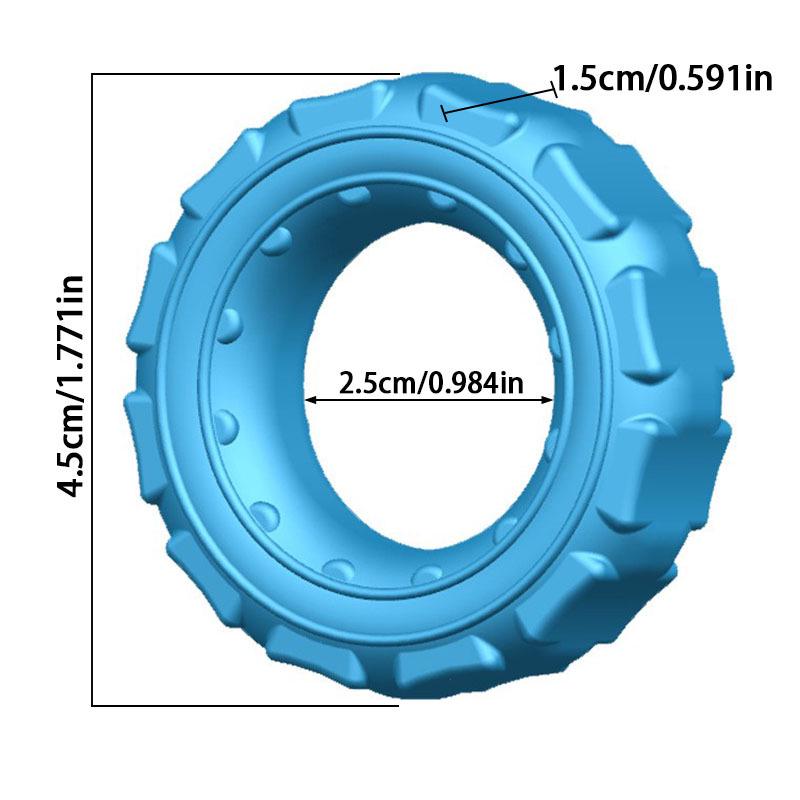 Špičkový erotický kroužek pro cudnost a oddálení ejakulace pro předkožku - Odolný design s očkem