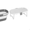 Collapsible Picnic Basket for Family Outings And Vehicle Maintenance