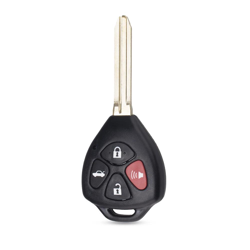 2 3 4 Buttons Car Remote Key Shell Fob For Toyota Camry Corolla Avalon Venza 2007 2008 2009 2010 2011 2012 Key Case Toy43