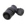 WEIPU WA22 TL+Z 4Pin 7Pin Signal Adapter Male Female Plug Solder/Screw Connect Waterproof Power Plastic Aviation Connector IP67