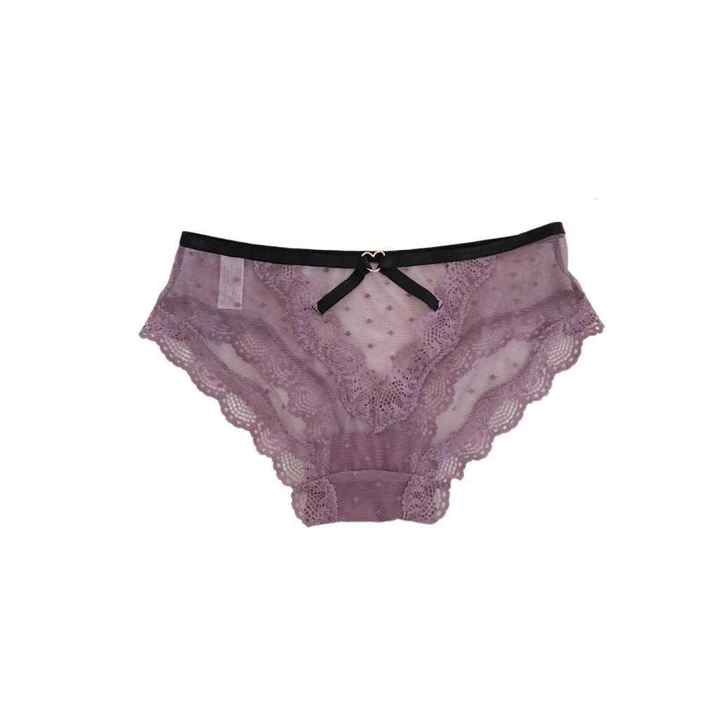 Chiloți damă eleganți din dantelă, cu talie joasă și fără cusături: Respirabil, Subțire și Elegant