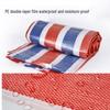 Heavy-Duty Three-Color Rainproof Tarpaulin