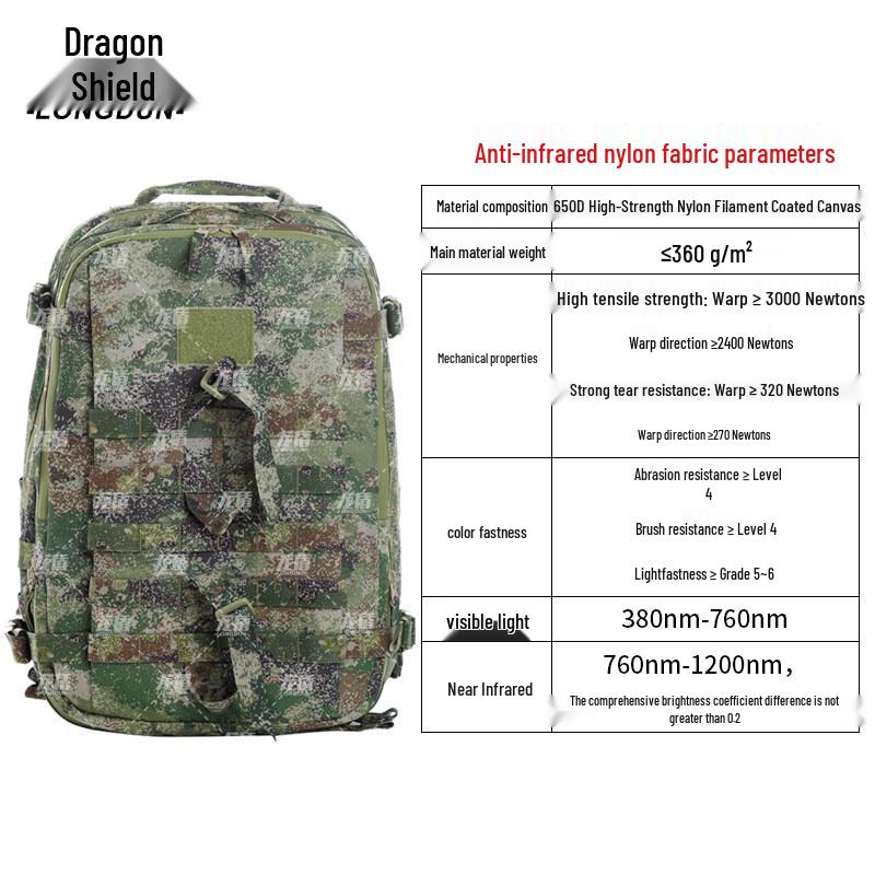 Long Dun Tactical Camouflage Assault Backpack