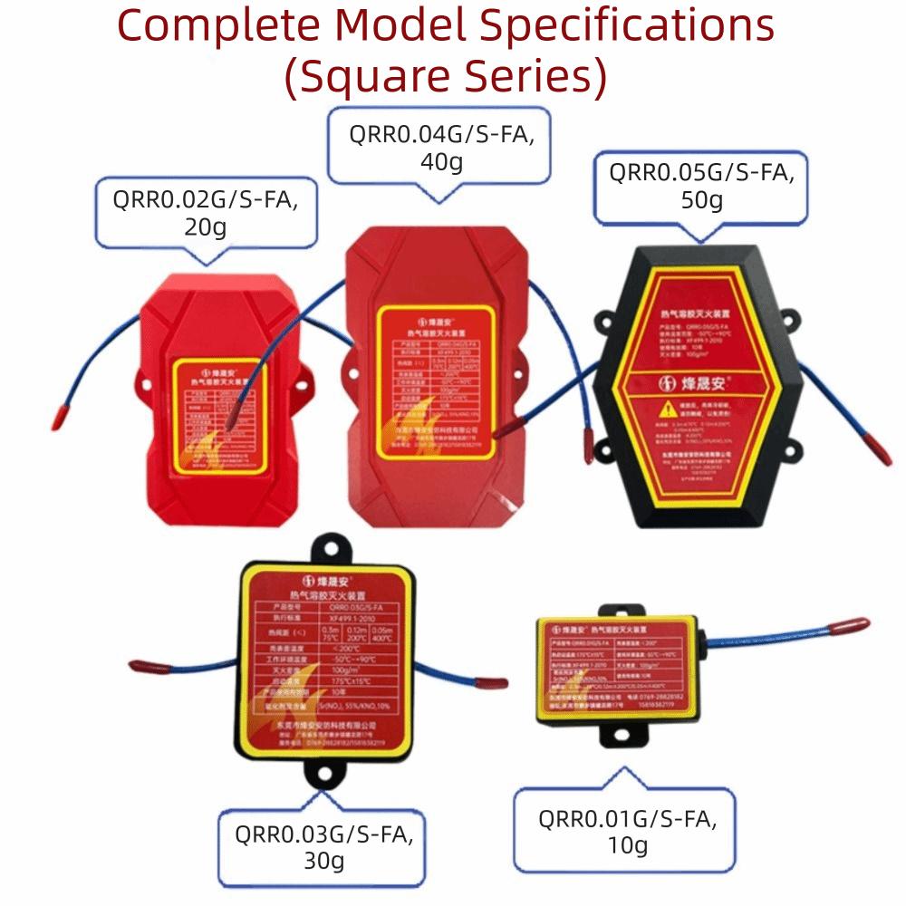 Dual-Line Design Fire Extinguishing Device Dual Line Retardant Device  Auto Distribution Cabinet