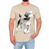 Cute Dog Mens T-Shirt Adorable Canine Lover Funny Cartoon Animal Lover Gift