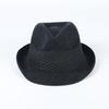 Spring and Summer Woven Jazz Hat, Literary Sunscreen Hat, Female British Retro Top Hat, Jazz Hat