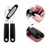 Heavy Duty Stainless Steel Can Opener with Ergonomic Handle for Kitchen Safety Smooth Edge Cut and Built-in Bottle Opener 6