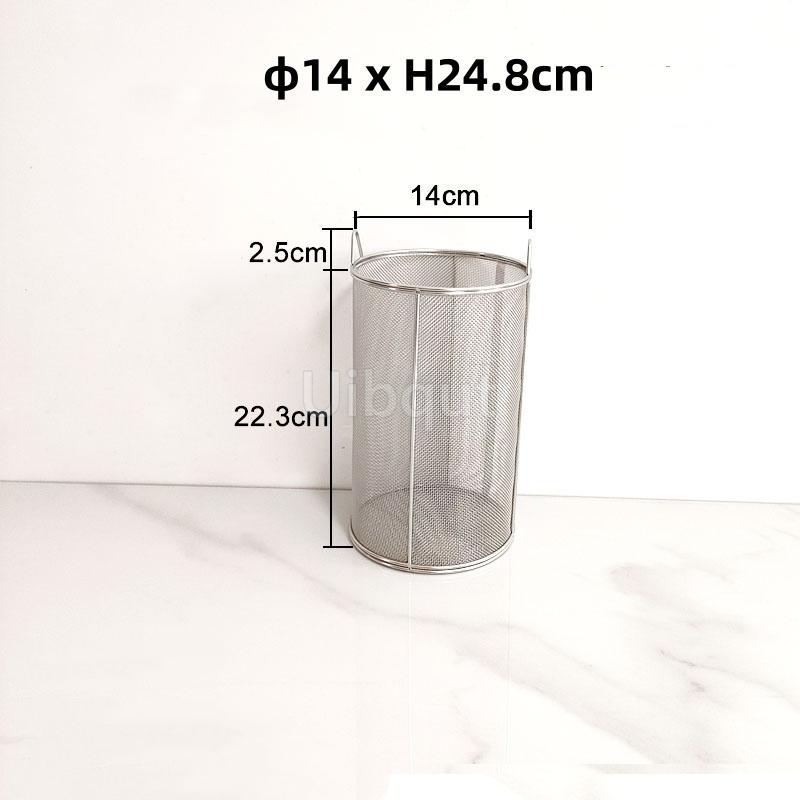 Round Mesh Basket 1mm Hole Rice Wine Beer Bier Filter Voor Zelfgemaakte Brew Koffie Coffee Droog Hopper Brew Fine Mesh Coland