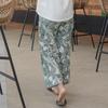 Duran Wide Print Elastic Waist Pants Dbf5S-9222 2Colors