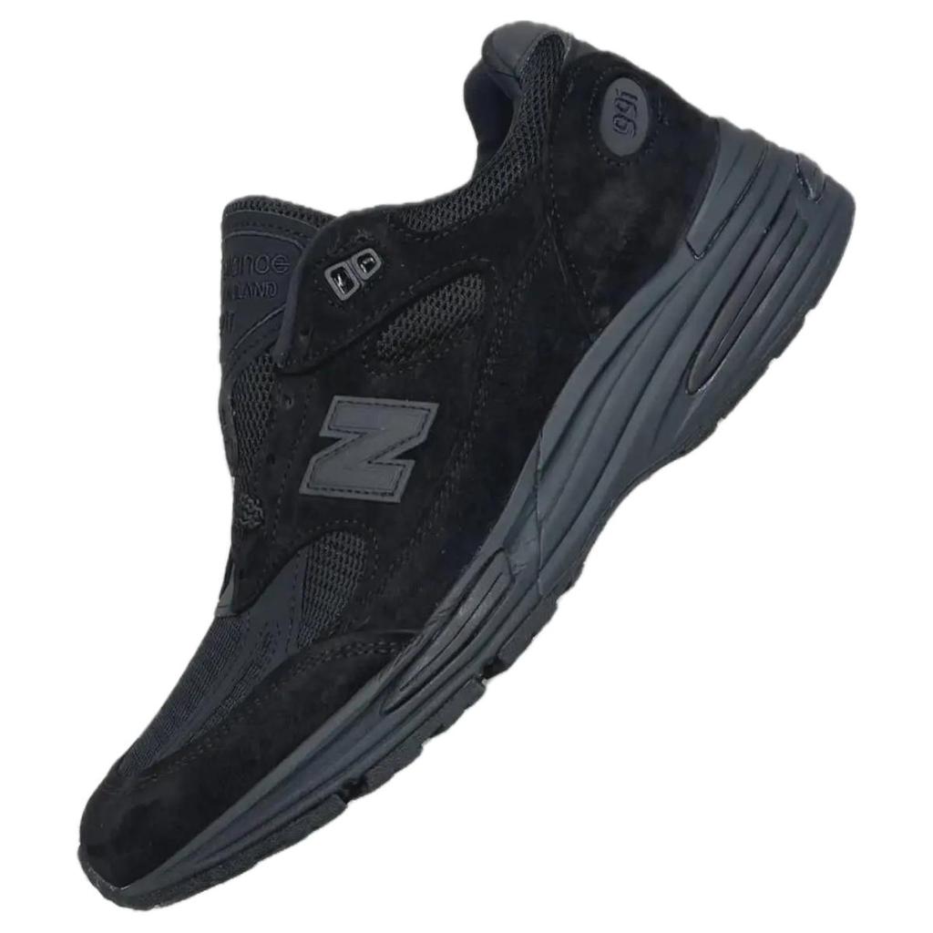 New Balance 991v2 Made In England Triple Black Unisex Sneakers U991KK2