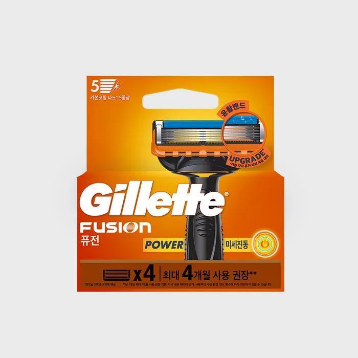 Gillette 2024 Fusion Power Razor Blades 4 Pack 2024 Fusion Power Razor Blades 4 Pack (G167)