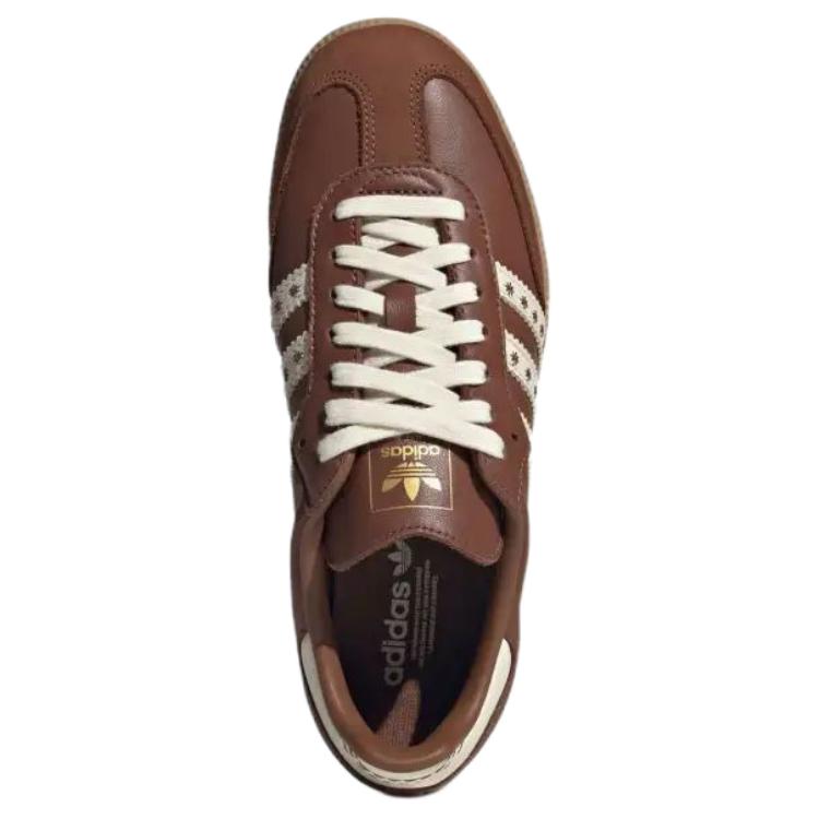 Adidas Originals Samba Preloved Brown Fashion Comfortable Low-Top Sneakers Unisex Sneakers White JR8821