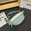 Chest Bag Men Women's Crossbody Bag Waist Bag Student Embroidered Satchel