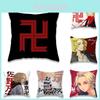 Tokyo Revengers Pillowcase Soft Polyester Peachskin 18in Cushion Cover For Home Decor