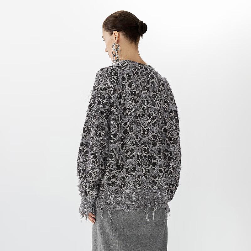 JNBY 2025 Spring V-Neck Knit Sweater