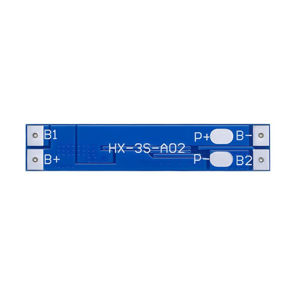 3S 12V 18650 Lithium Battery Protection Board with Overcharge, Over-discharge, and 8A Current Limiting Protection (11.1V-12.6V)