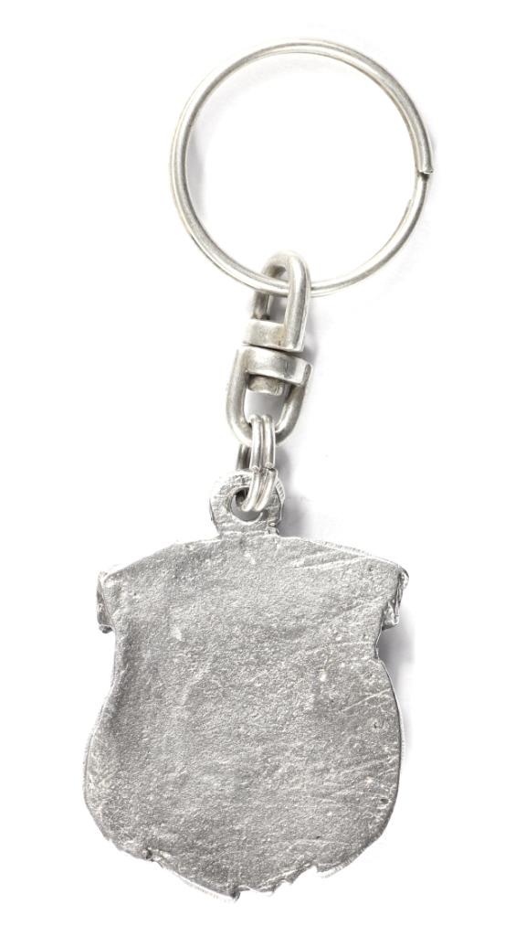 Griffon Bruxellois, Brussels Griffon - Postříbřený přívěsek pro psa, ozdoba na kabelku, přívěsek na batoh značky Art-Dog