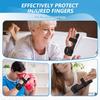 Removable aluminum strip support finger brace trigger tail finger splint tendon sheath little finger support protective splint