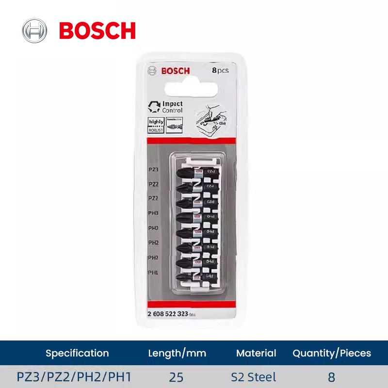Bosch Inserti per avvitatore a impatto Altamente robusti