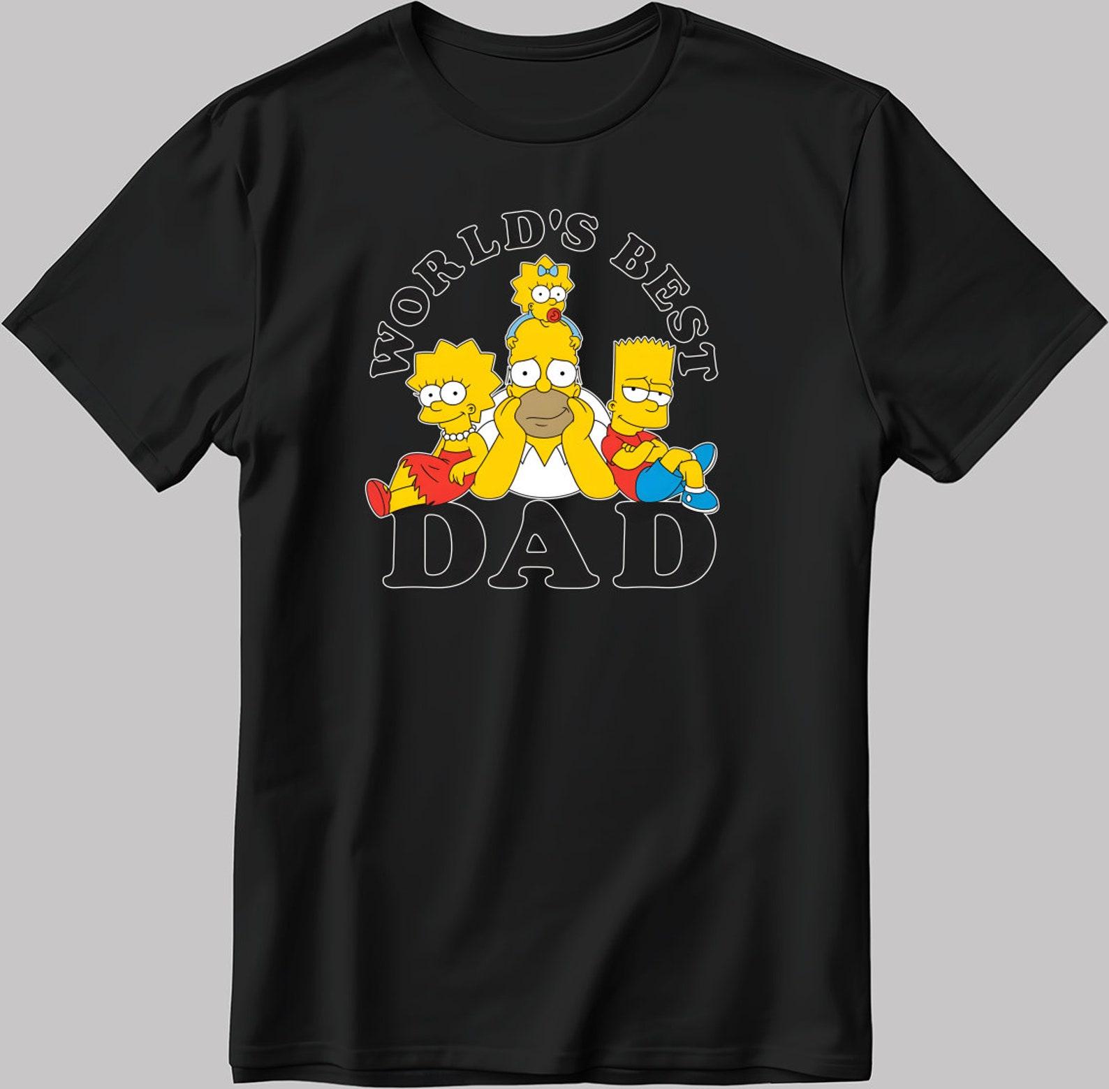 World s B.Dad Simpsons T-Shirt, Father s Day Gift N169 4XL