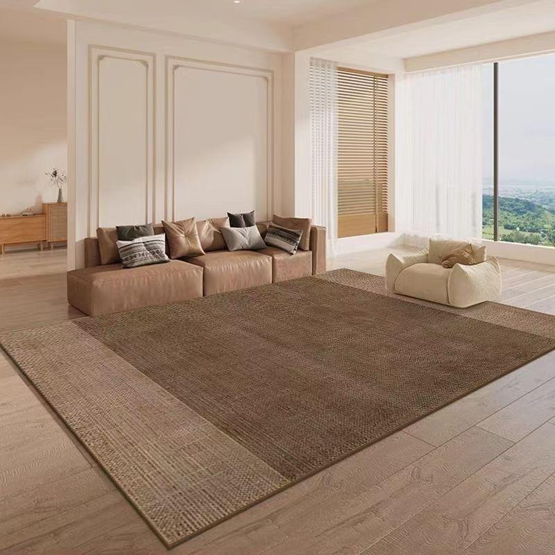 Minimalist Modern Living Room Rug Premium Sofa Coffee Table Carpet Full Coverage Bedside Floor Mat for Home Decor Very Beautiful