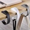 2 Stück tragbarer Handtaschenhaken Schreibtischhaken für Tisch Rucksäcke Halter mit Anti-Rutsch-Design für den Heim- und Bürogebrauch