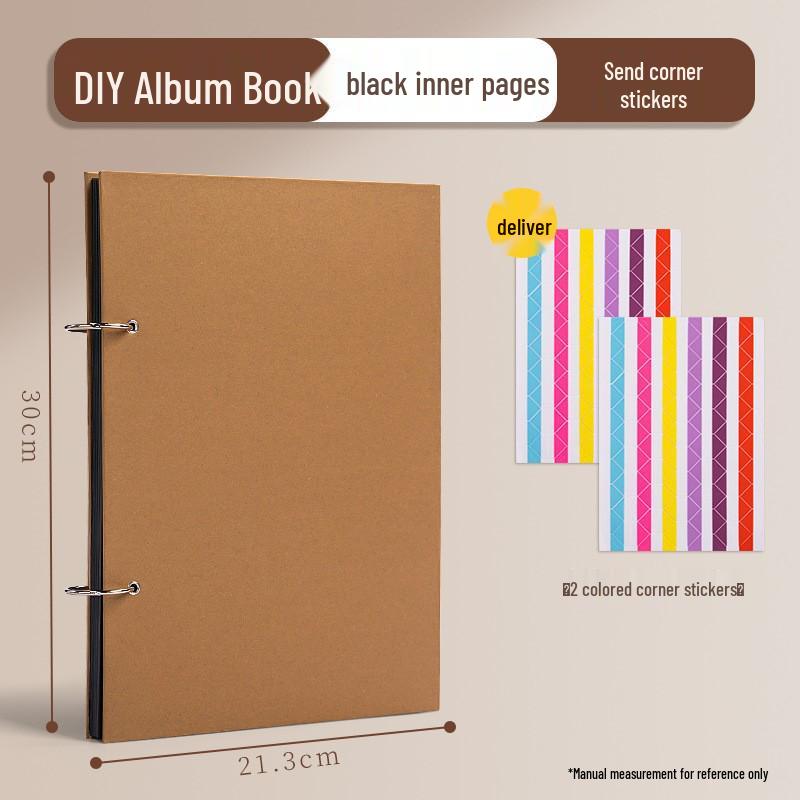 Acrylic Creative Photo Album & Planner: Loose-Leaf Book, Gift for Birthday, Graduation, Memorial, Collage, and Artwork.