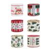 Christmas Tree Christmas Ribbons Deer Pattern Gift Packing Ribbons  Craft Supplies