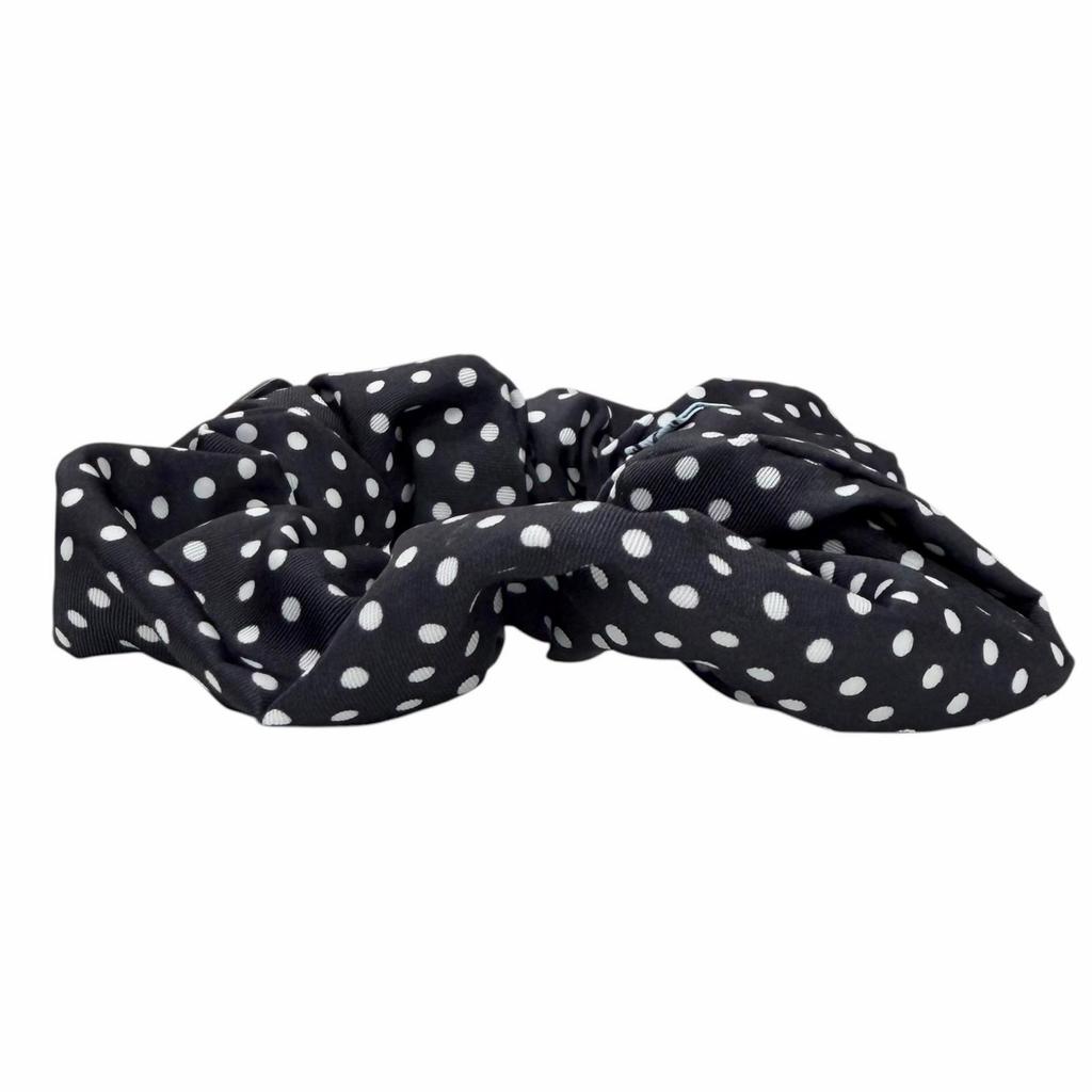 Excellent PRADA Shush Re-Nylon Scrunchie Dark navy Recycled nylon Women 1IF015 Used