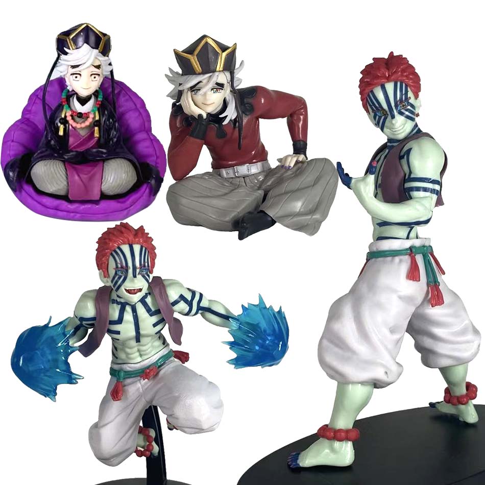 Anime Demon Slayer Kimetsu no Yaiba Figurka Kamado Tanjirou Akční figurka Agatsuma Zenitsu Nezuko Bojovník PVC Model Hračky
