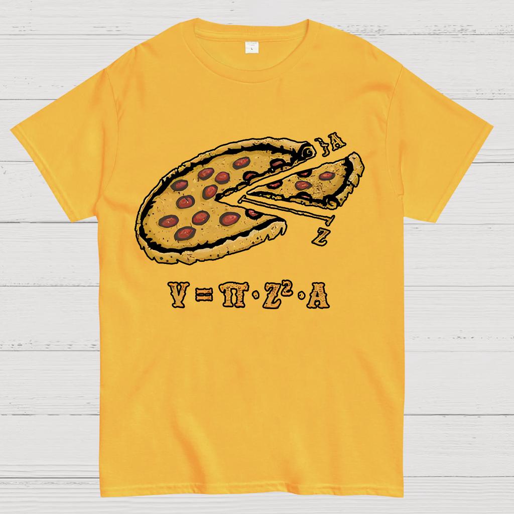 A Pizza Pi Cotton Summer Casual Cool Loose T-Shirt