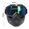 Motorcycle Accessories Helmet Face Cover Adjustable Detachable Goggles Head Protector Anti-UV Fog-proof Sand-proof Gifts for Men