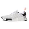 adidas Originals NMD_R1 Fabric Lace-Up Durable Lightweight Low-Top Lifestyle Sneakers Unisex Sneakers White Gray BB9572