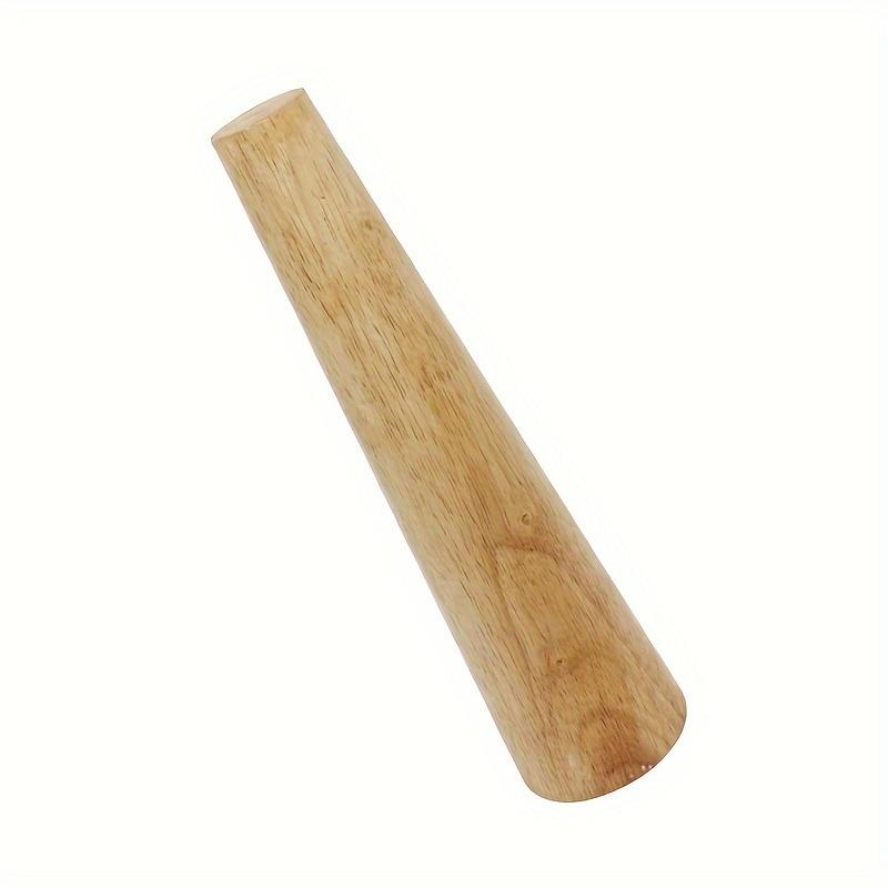 Gradual Size Adjustment Wooden Cylinder for Jewelry Making - High-Quality, Durable, and Smooth Surface