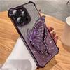 Gradient Glitter Butterfly Stand Case pro iPhone 11 12 13 14 15 Pro Max 15Plus XS MAX XR Samsung S24 S23 S22 S21 Ultra Plus S23 FE A15 A55 A14 A34 A54